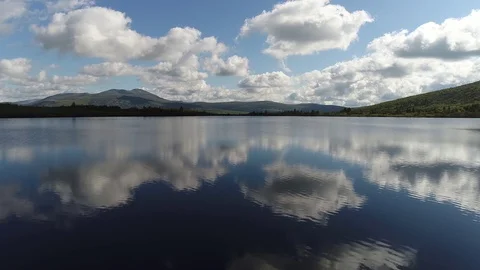 High mountain lakes Stock Footage 98050981