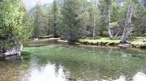 High mountain landscape 動画素材 36551492