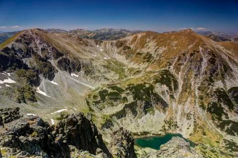High mountain landscape Stock Photos