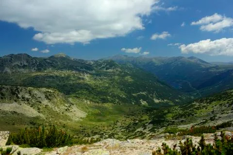 High mountain landscape Stock Photos