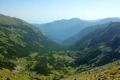High mountain landscape Stock Photos