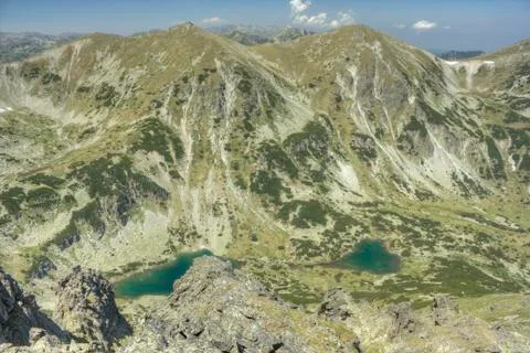 High mountain landscape Stock Photos