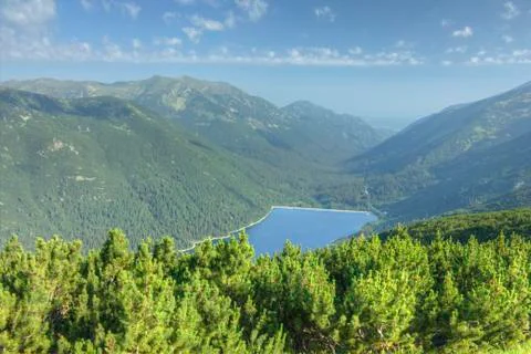 High mountain landscape Stock Photos