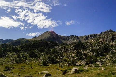 High mountain landscape. Stock Photos