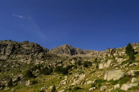 High mountain landscape. Stock Photos