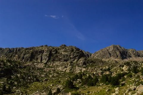 High mountain landscape. Stock Photos