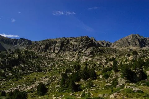 High mountain landscape. Stock Photos