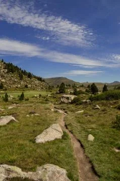 High mountain landscape. Stock Photos