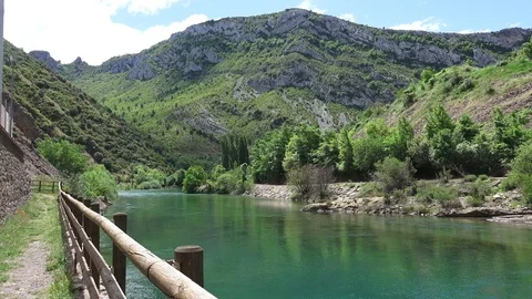 High mountain river Stock Footage 116418128