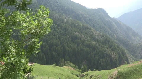 A high mountain valley Stock Footage 60616550