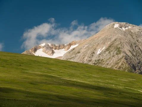 High mountains of the Caucasus Stock Photos