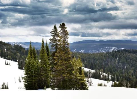 High mountains landscape Stock Photos