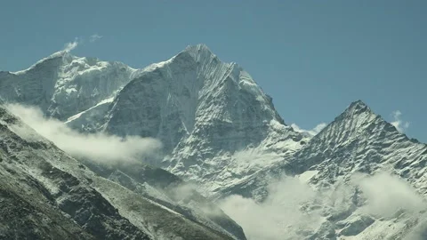 High Mountains in Nepal Video stock 143466885