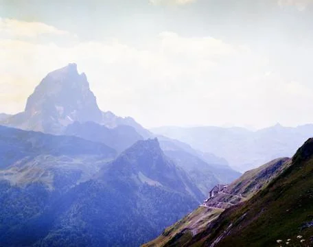 High mountains Foto stock