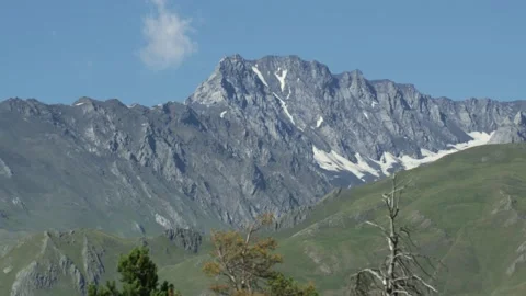 High mountains in Tusheti Video stock 138407015