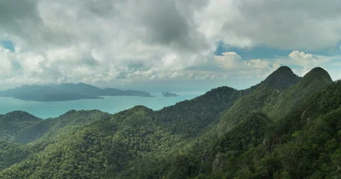 High mountains view time lapse 4K Stock Footage 45439468