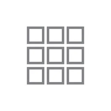 High or low res image icon - for UI or UX Stock Illustration