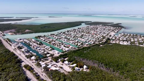 High orbit islamorada florida Stock Footage 331046394