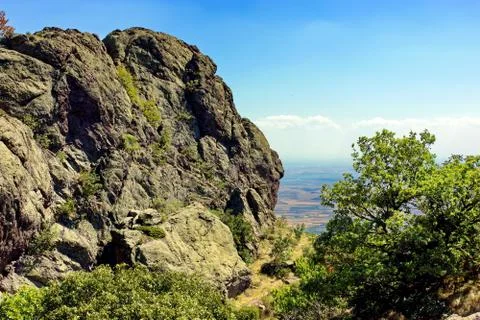 High overview landscape. Stock Photos