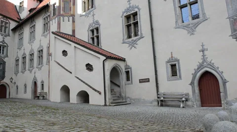 The High Palace in Fuessen, Germany Stock Footage 32282780