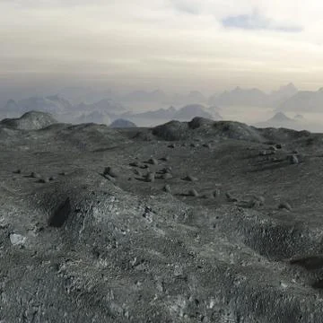 High Peak Stock Illustration