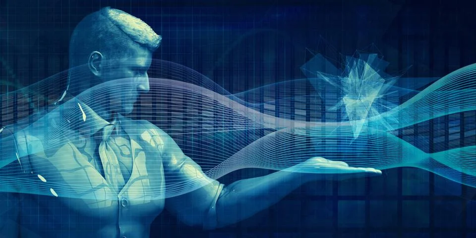 High Performance Analytics Platform for Sales Strategy Stock Illustration