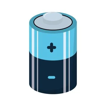 High performance battery indicator Stock Illustration