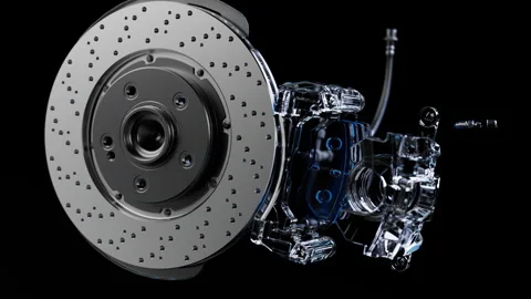 High Performance Braking Systems Engineered for Uncompromising Safety, Reliab Stock-Footage 327912046