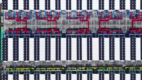 High Performance Computing Center Cooling Infrastructure 4K Видео 347071563