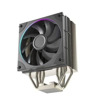 High performance CPU air cooler High performance computer processor air co... 스톡 사진