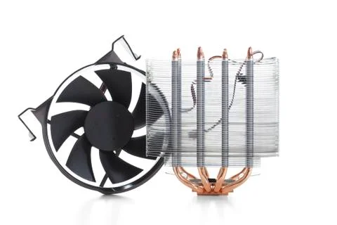 High performance cpu cooler Stock Photos