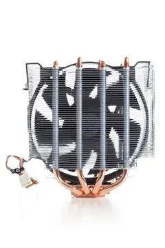 High performance cpu cooler Stock Photos