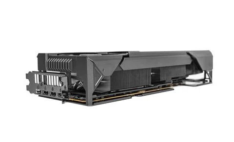 A high-performance graphics card Stock Photos