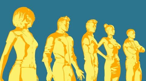 High Performance Organization Stock Illustration