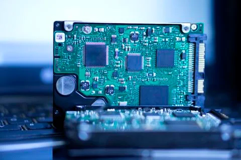 High performance server hard drive. Stock Photos