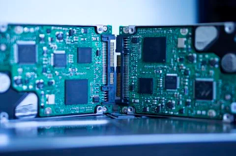 High performance server hard drive. Stock Photos