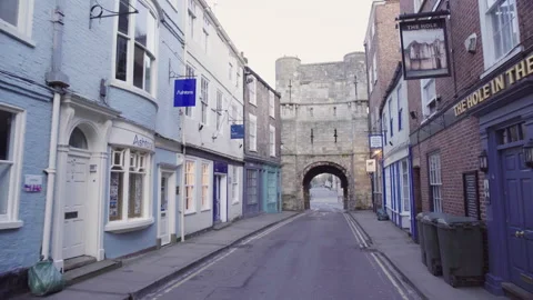 High Petergate York Stock Footage 242706901