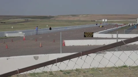 High Plains Raceway, Deer Trail, Colorado Stock Footage 50332351