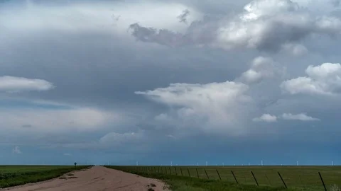 High Plains Time Lapse Stock Footage 77051339