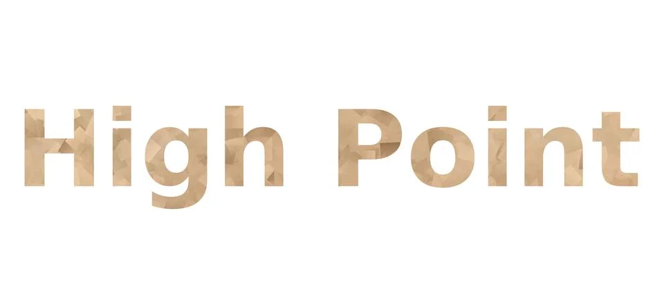 High Point Stock Illustration