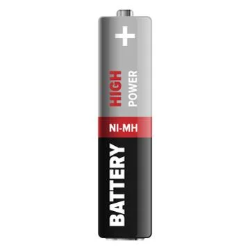 High Power Compact NI-MH Battery Illustration Stock Illustration