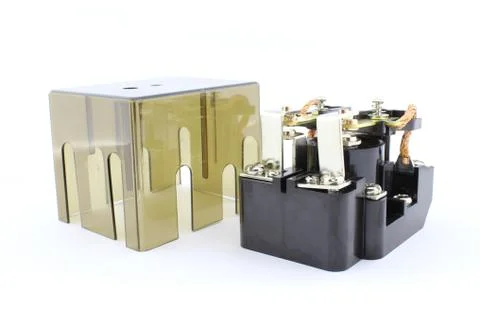 High power contactor Foto stock