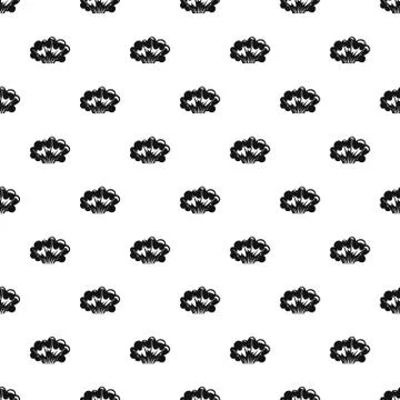 High powered explosion pattern Illustrazione stock