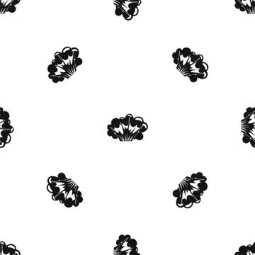 High powered explosion pattern seamless black 스톡 일러스트