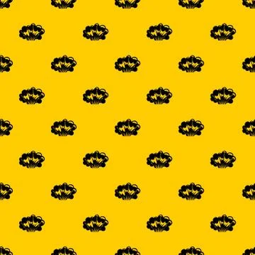 High powered explosion pattern vector Illustrazione stock