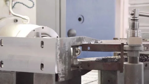 High-precision coordinate boring machine CNC Stock Footage 105292405