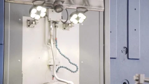 High-precision coordinate boring machine CNC Stock Footage 105294470