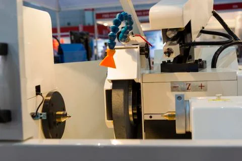High precision grinding CNC machine Stock Photos
