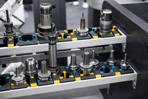 High Precision High Quality New CNC Machine Drill Bits Head End Insert Tools Stock Photos