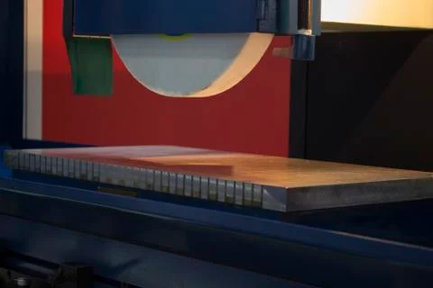 High precision horizontal grinding CNC machine Stock Photos